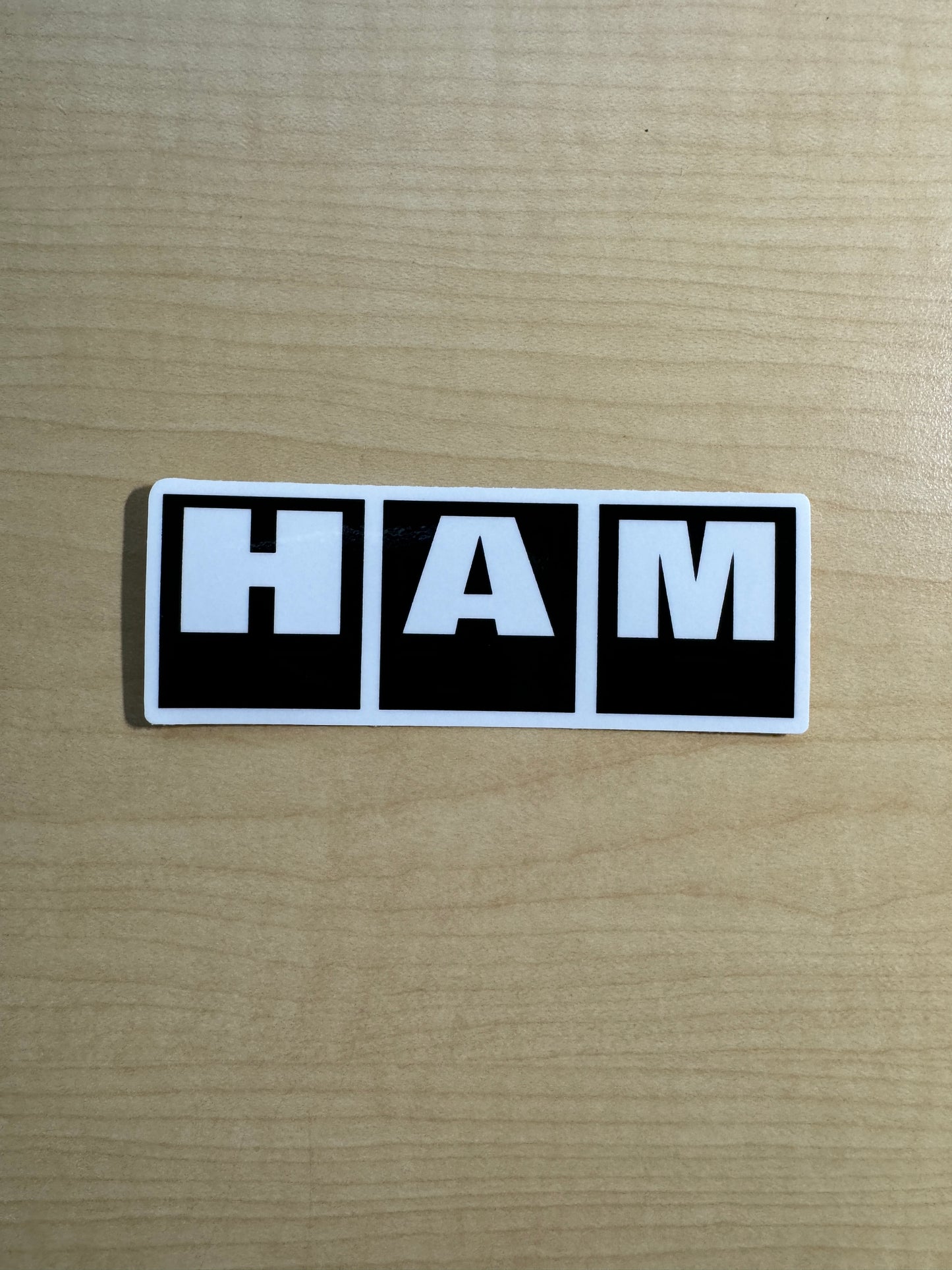 HAM Sticker - 4in