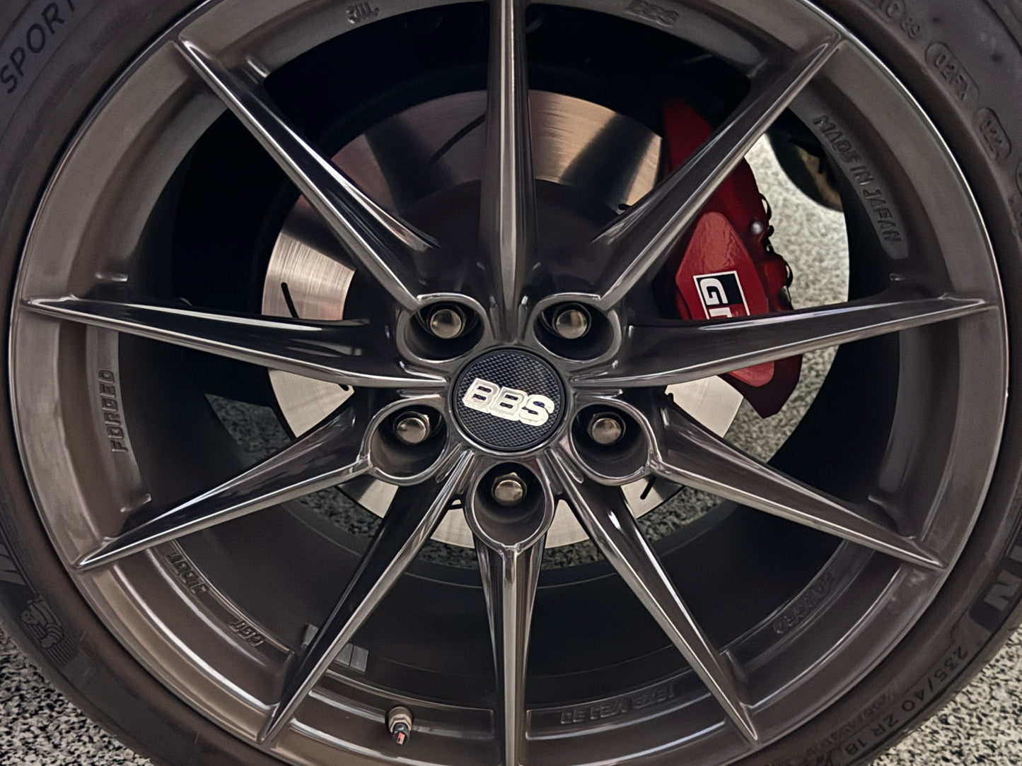 BBS Center cap (set of 4) - for GR Circuit Edition/Morizo Forged wheels